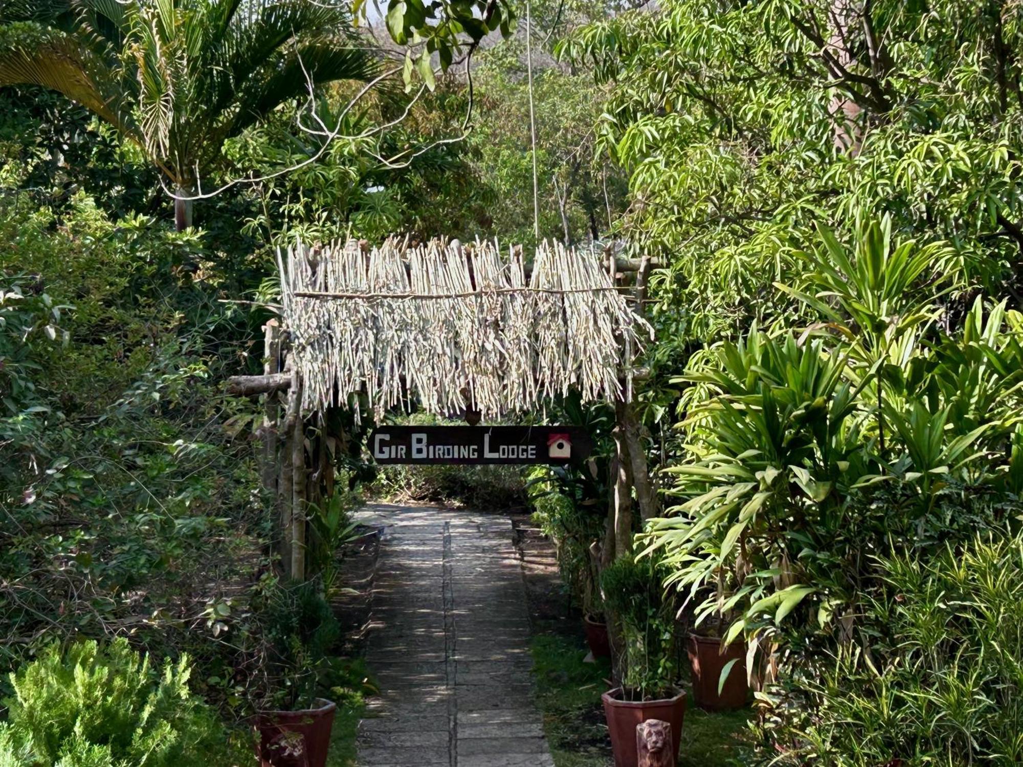Gir Birding Lodge غابة غير المظهر الخارجي الصورة